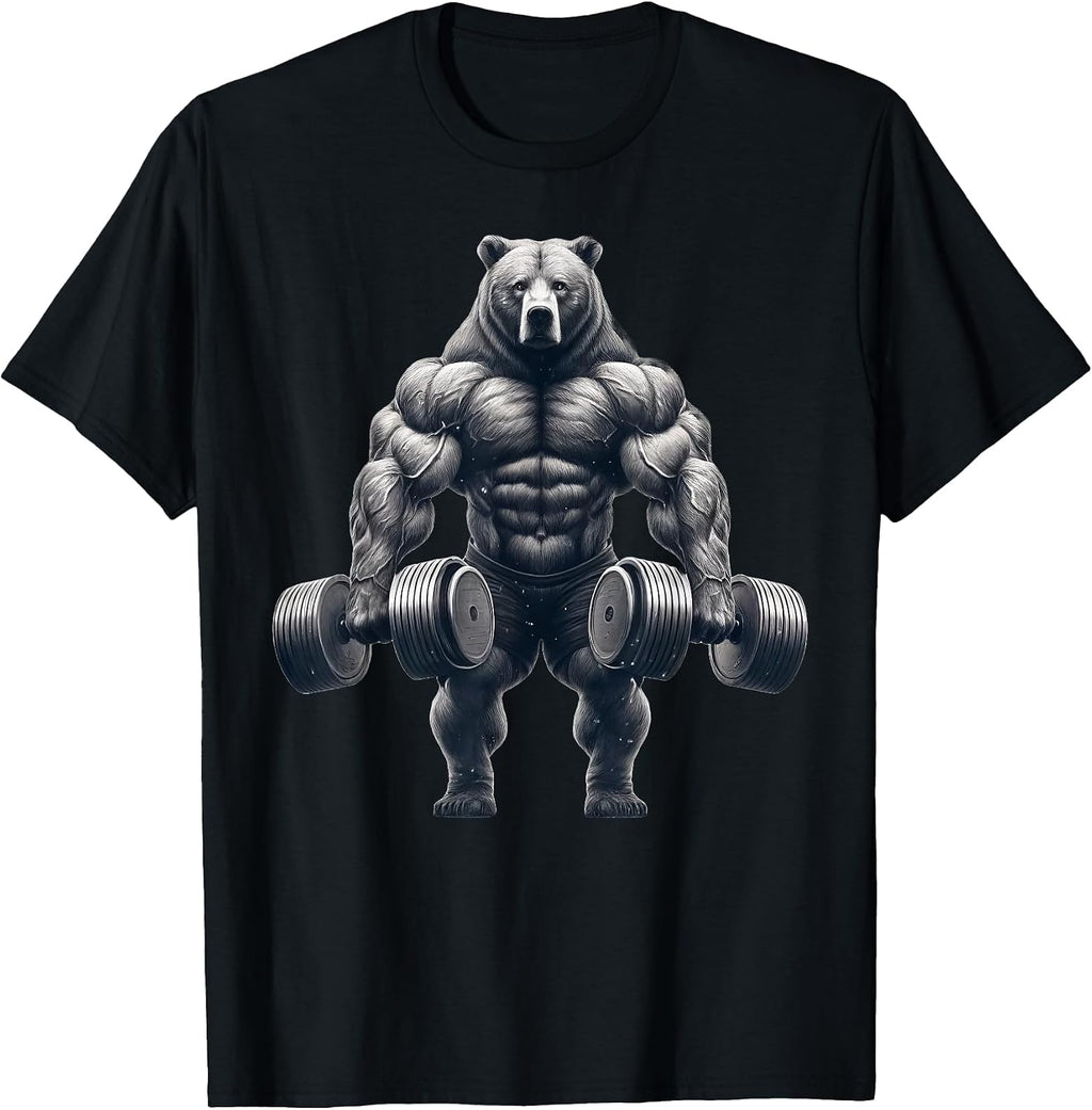 Bear Powerlifting Weightlifting Gym Apparel