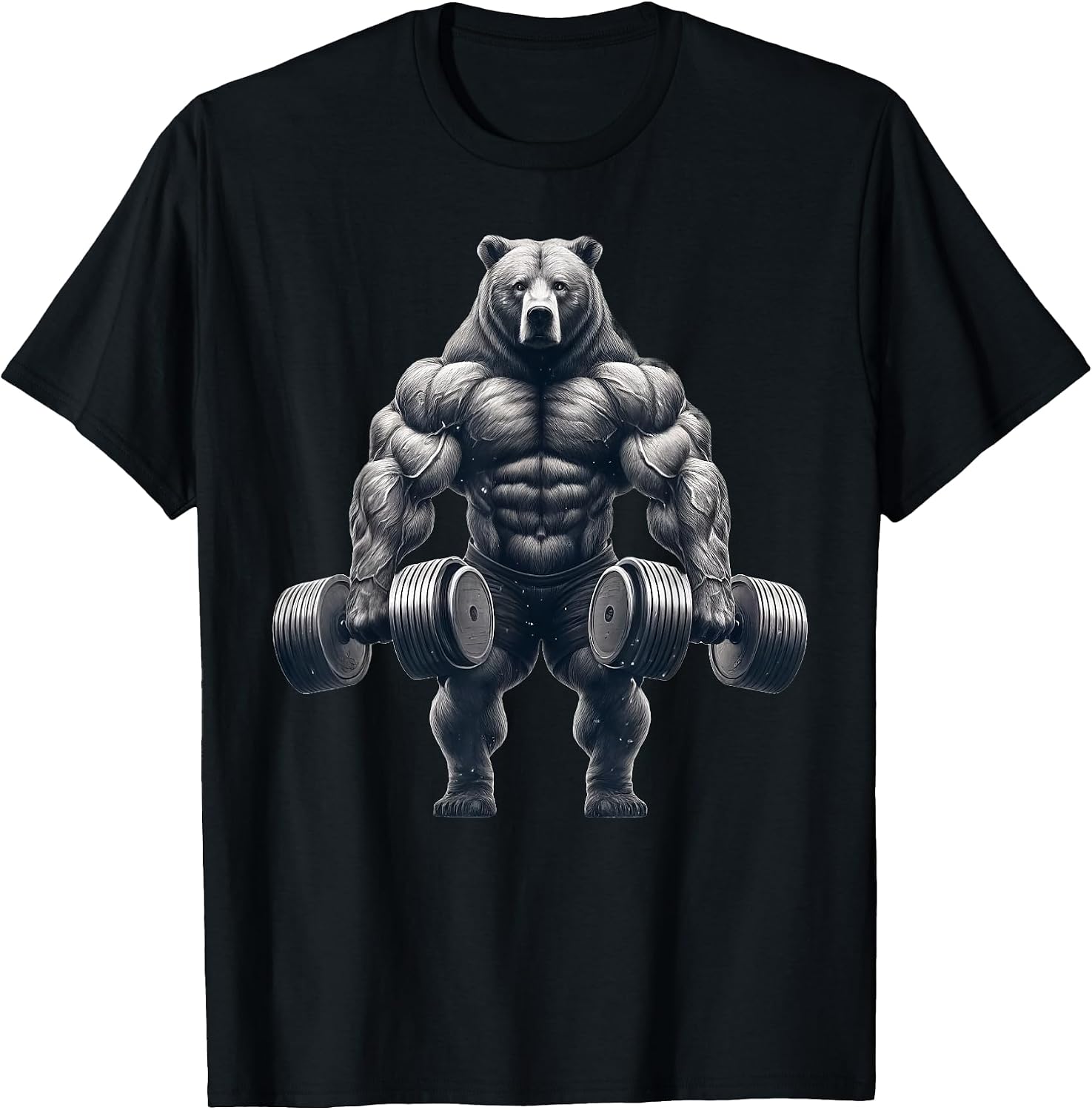 Bear Powerlifting Weightlifting Gym Apparel