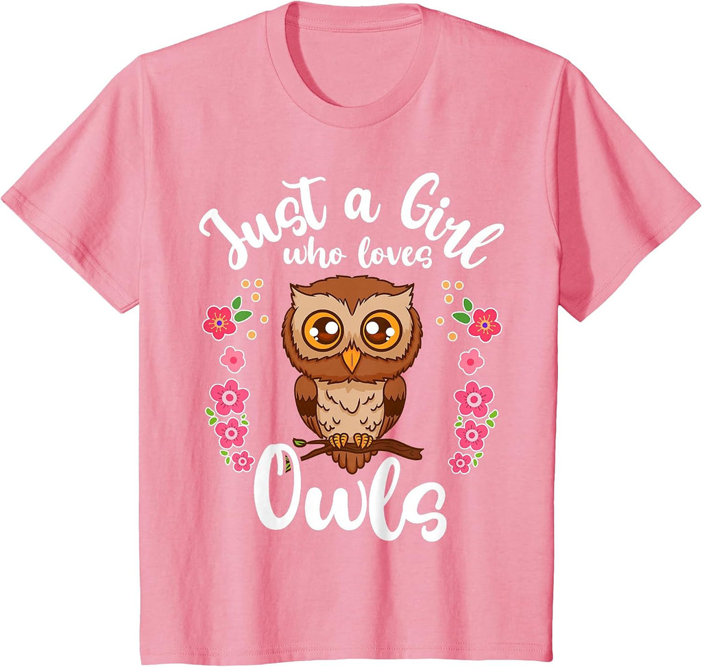 Just a Gift for Girls Who Love Owls