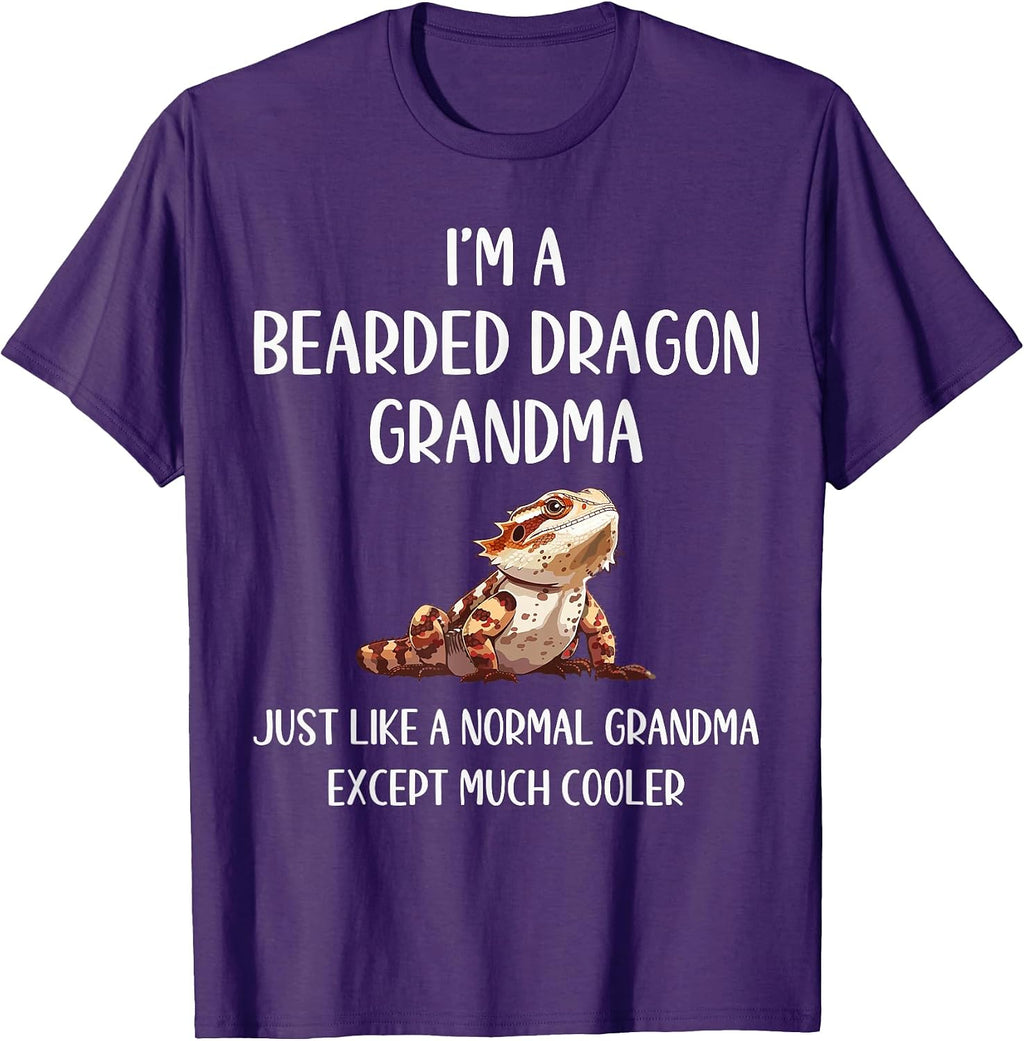 Funny Bearded Dragon Grandma Animal Lover Gift