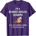 Funny Bearded Dragon Grandma Animal Lover Gift