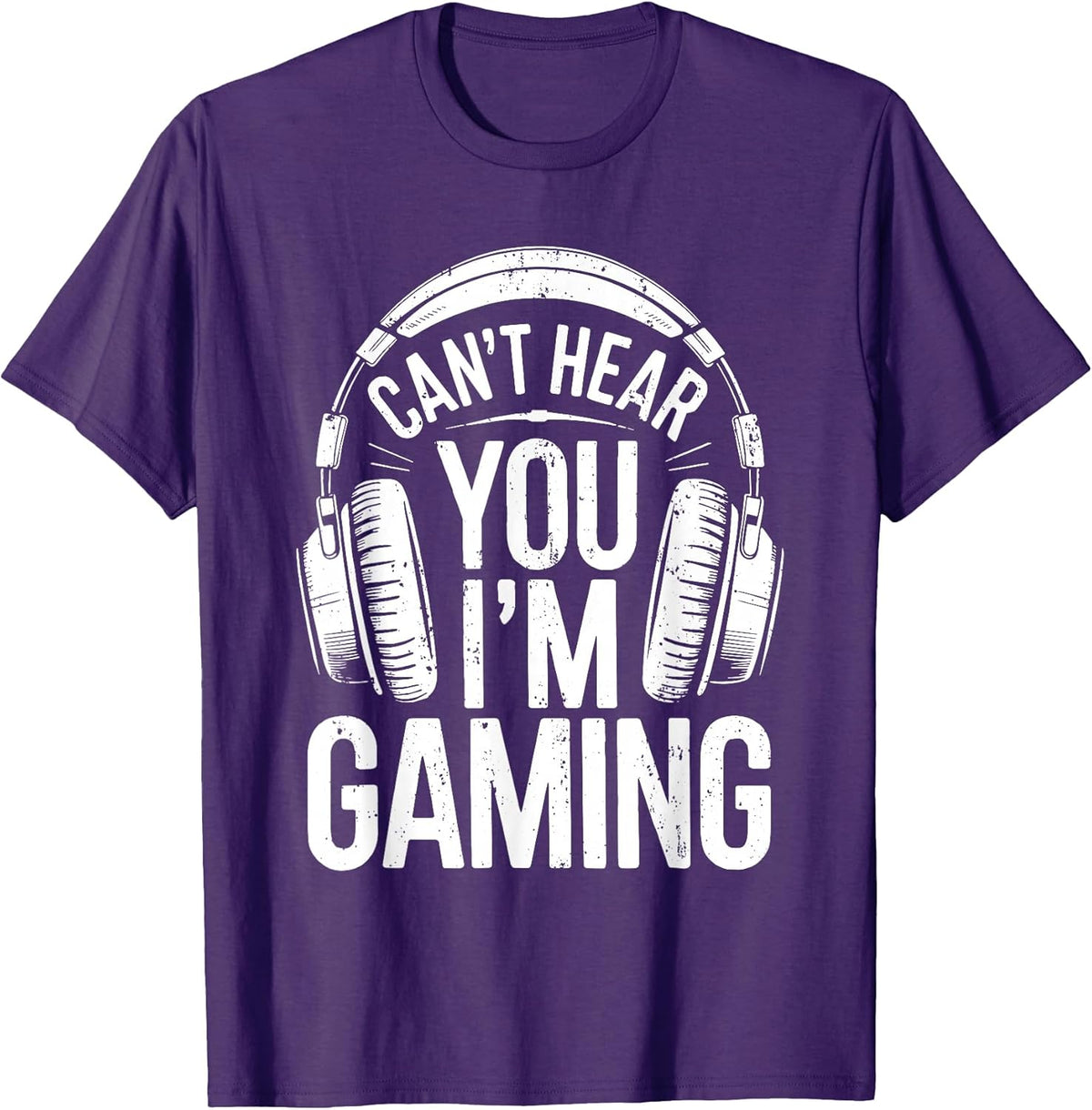 Can't Hear You I'm Gaming Shirt Men Women Kids Video Gamer Unisex , , , Long Sleeve Tee