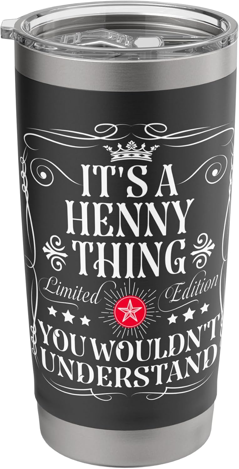 Funny Vintage Henny Name T-Shirts And Gifts