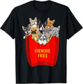 Frenchie Fries French Bulldog Lover Dog Mom Bulldog Owner Unisex , , , Long Sleeve Tee