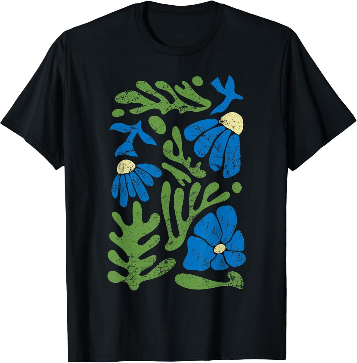 Matisse Abstract Autumn Artificial Flower Aesthetic Paint Unisex , , , Long Sleeve Tee
