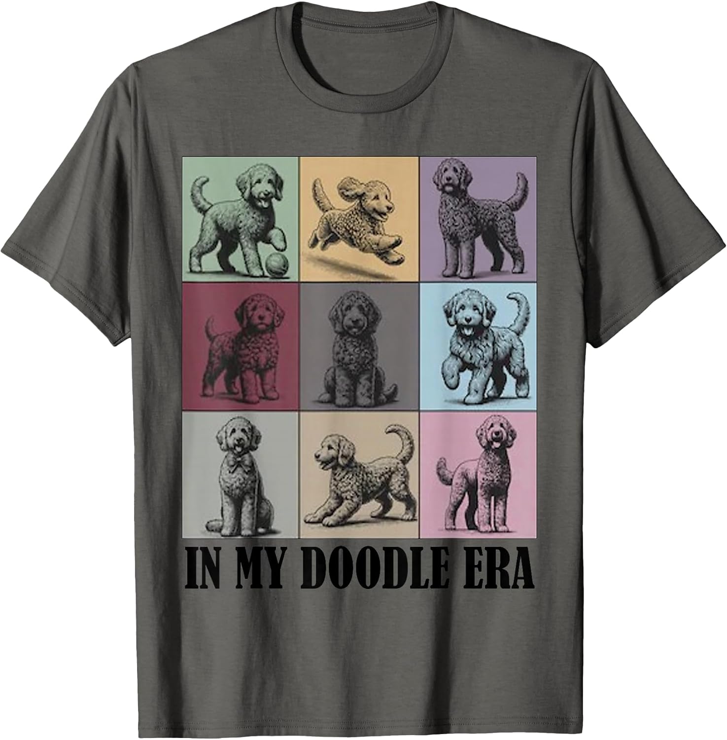 Funny Dog Lovers Quote in My Golden Doodle Era Cool Women Unisex , , , Long Sleeve Tee