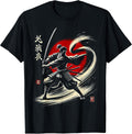 Japanese Warrior Samurai Ninja Japan Men Women Kids Unisex , , , Long Sleeve Tee