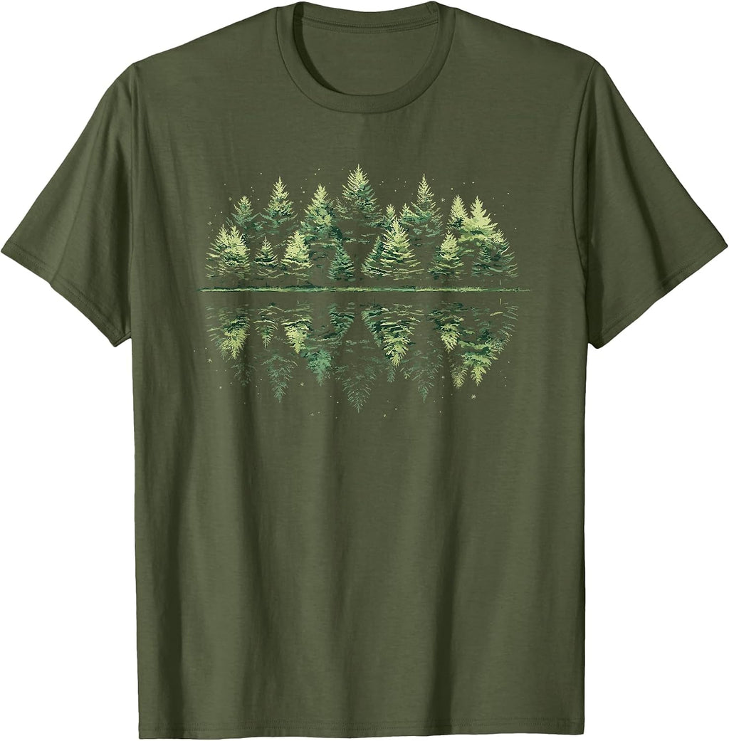 Pine Trees Nature Landscape For Women Men