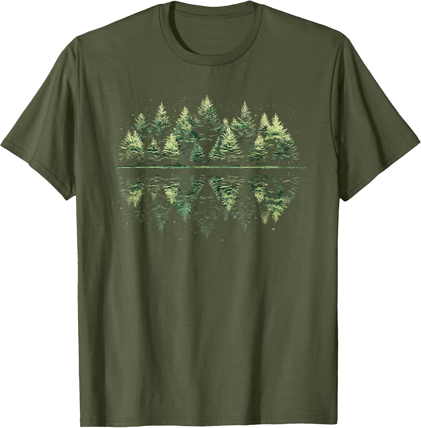 Pine Trees Nature Landscape For Women Men