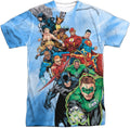 Men's Heroes Unite Sublimation White Unisex , , , Long Sleeve Tee