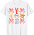 Pink Bow Cute Coquette Crawfish Boil Y2K Girl Aesthetic Unisex , , , Long Sleeve Tee