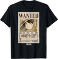 Anime Monkey D. Luffy Wanted Poster Unisex , , , Long Sleeve Tee
