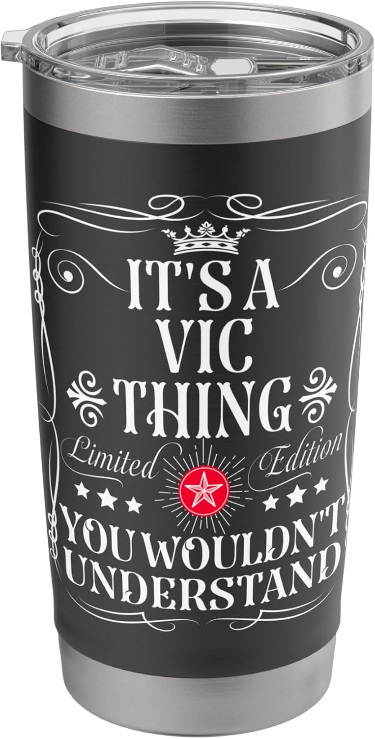 Funny Vintage Vic Name T-Shirts And Gifts