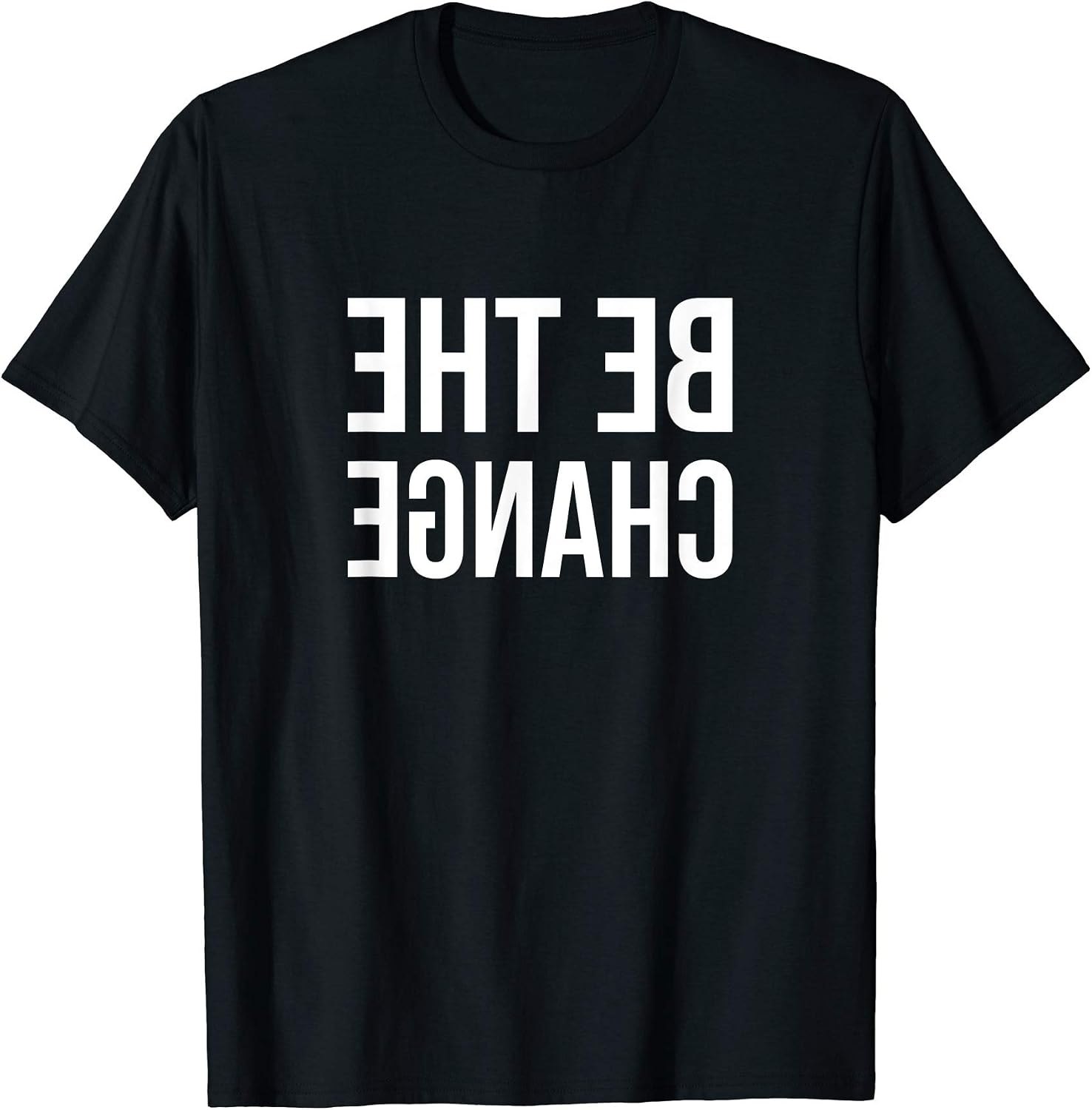 Motivational Mirror Print Positivity Apparel