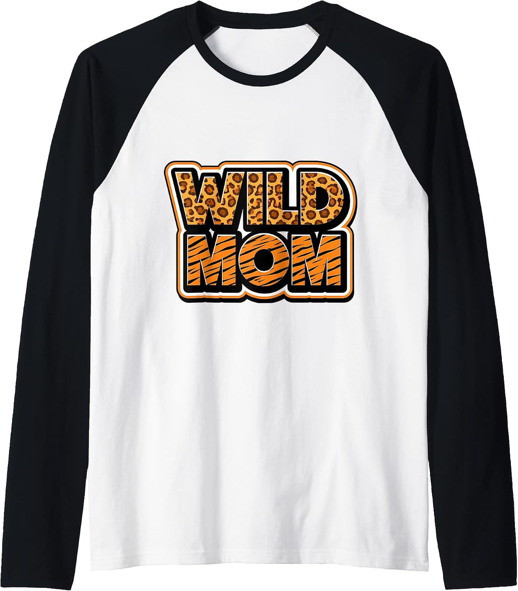 Wild Mom Zoo Mother Day Safari Nature Mum Merch