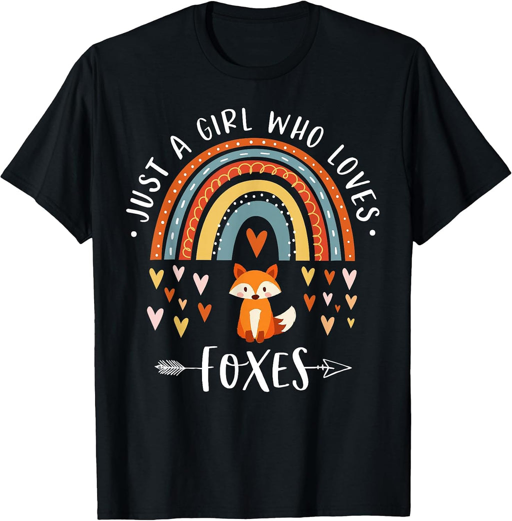 Cute Clothing With Fox For Girls