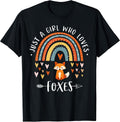 Cute Clothing With Fox For Girls