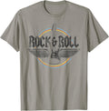 Retro Vintage Rock & Roll Guitar Wings Music Concert Band Unisex , , , Long Sleeve Tee