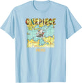 Anime Open Seas Pirate Map Photo Unisex , , , Long Sleeve Tee