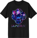 Kpop Demon Hunters Huntrix Capture Color Adult Crew Neck Short Sleeve Unisex , , , Long Sleeve Tee