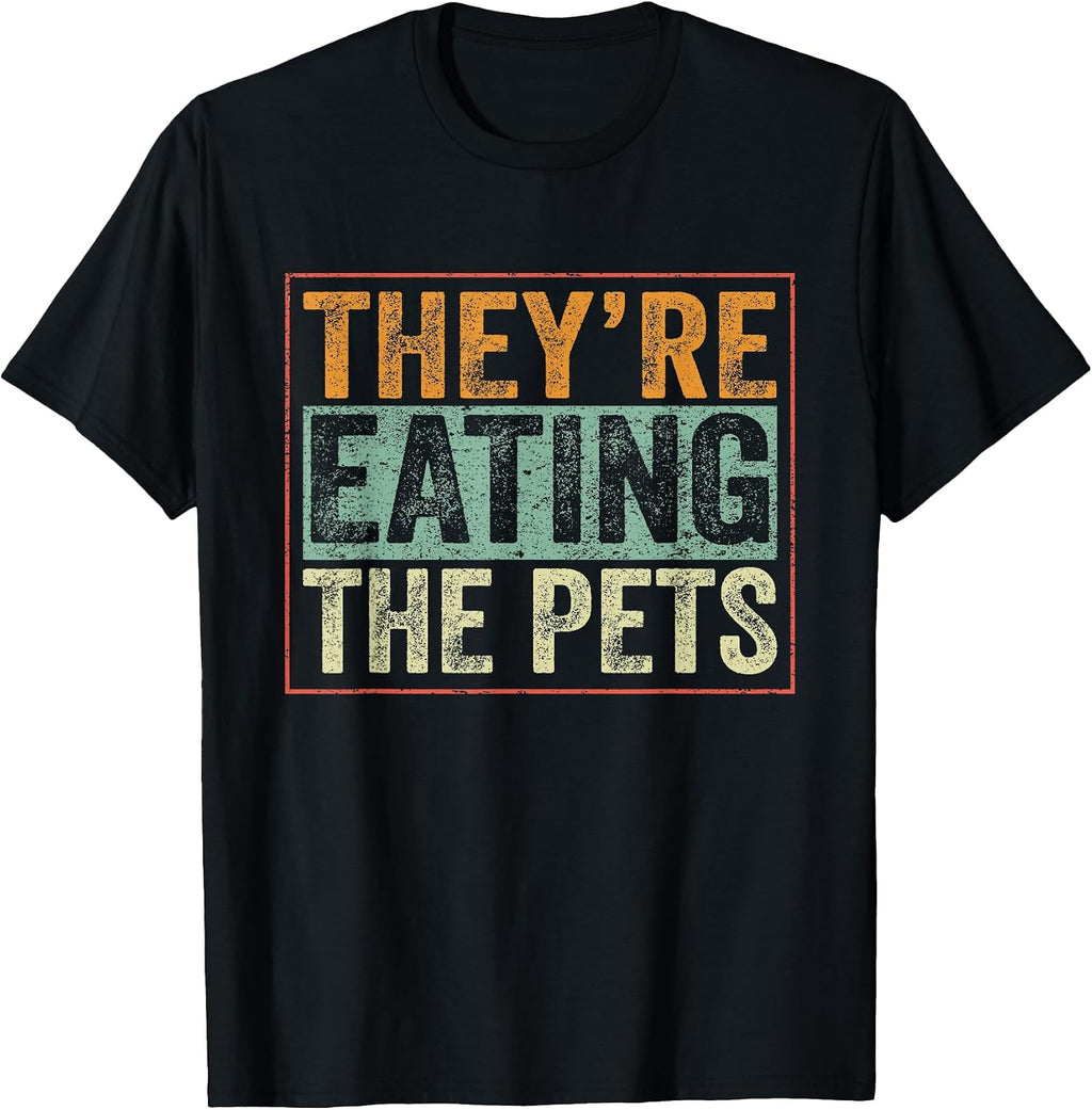 Retro They’re Eating The Pets Vintage Tee