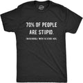 Crazy Dog Mens T Shirts Funny Sarcastic Humor Adult Joke Tees for Guys Unisex , , , Long Sleeve Tee