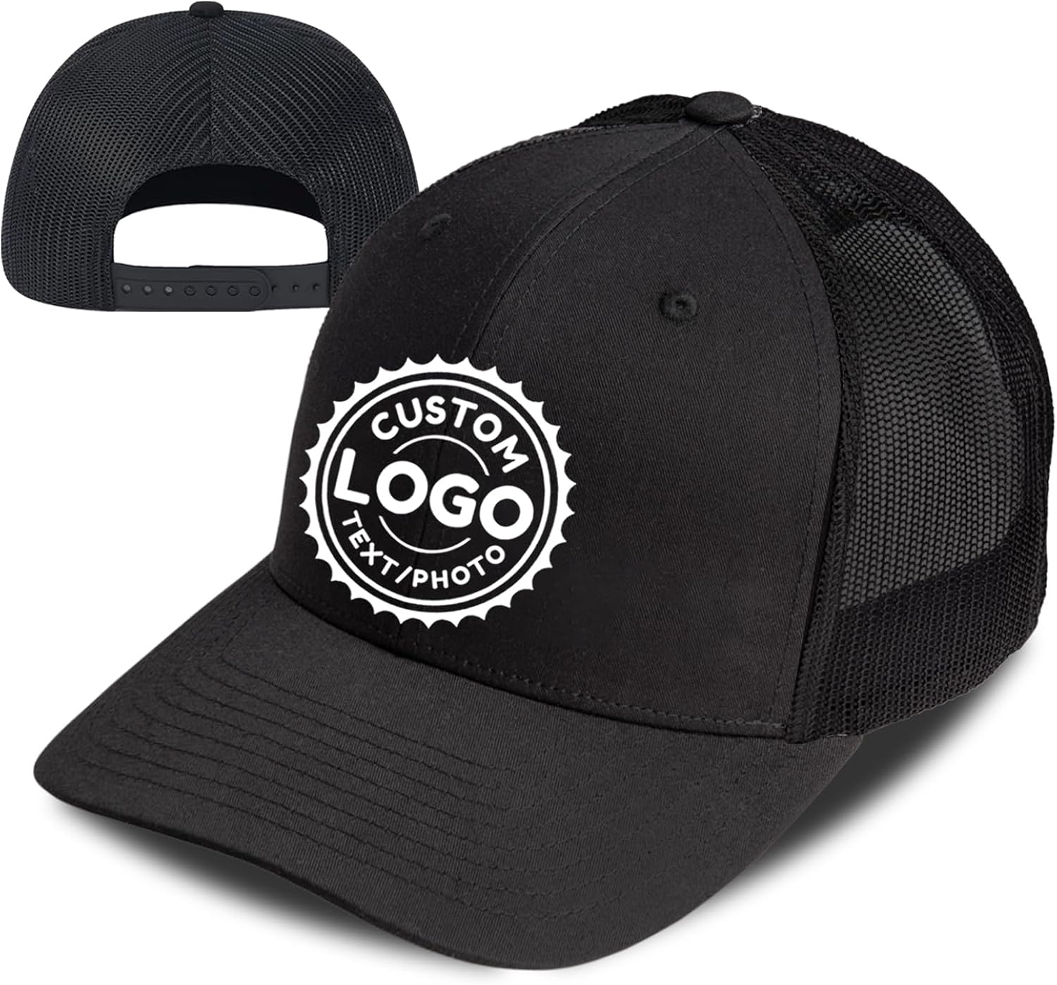 Custom Hat Bulk Customized Hat with Logo Text Photo Design Personalized Hats for Man Woman