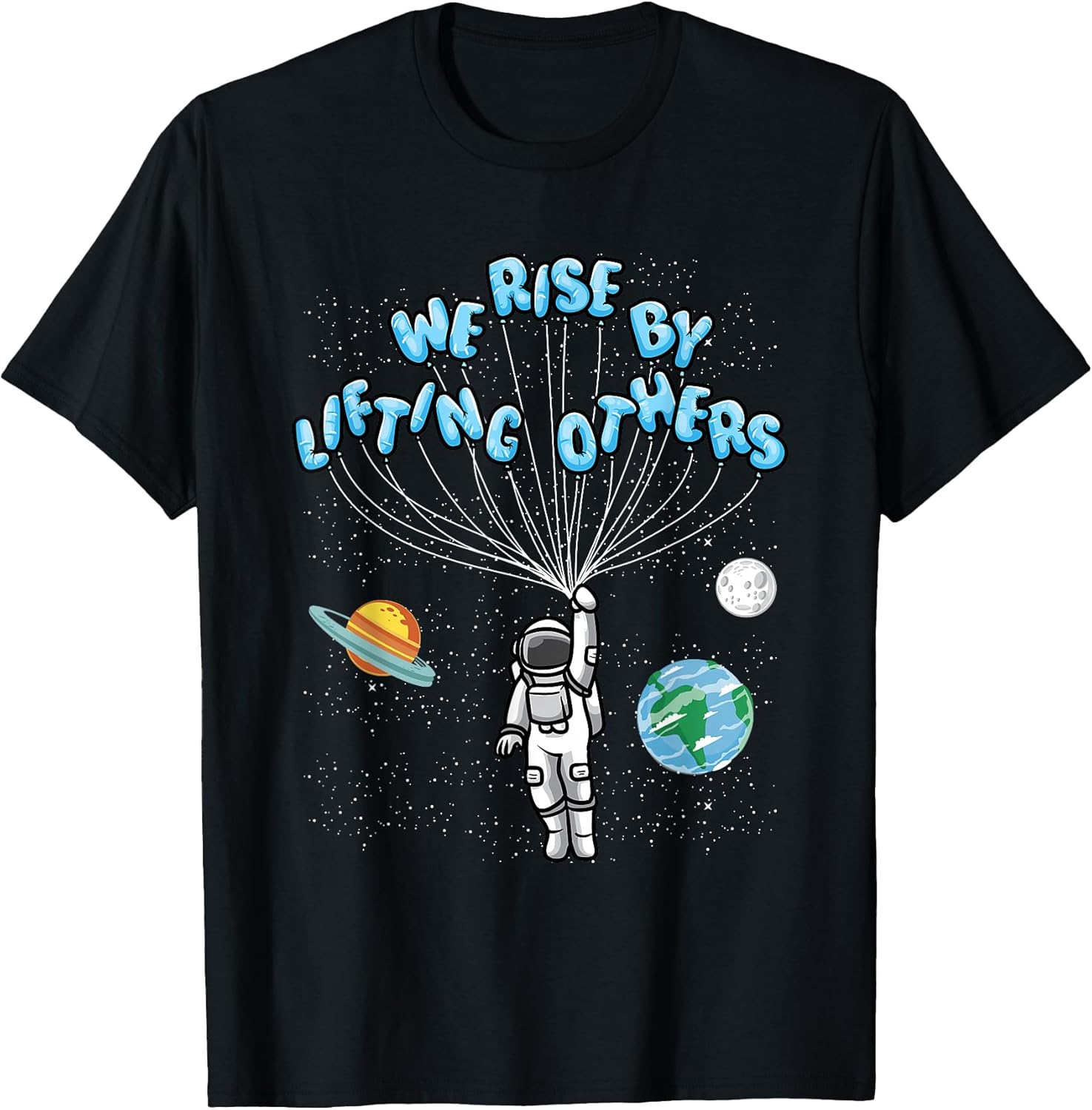 We Rise" Motivational Quote - Classic Fit, Short Sleeve, Adult Unisex , , , Long Sleeve Tee