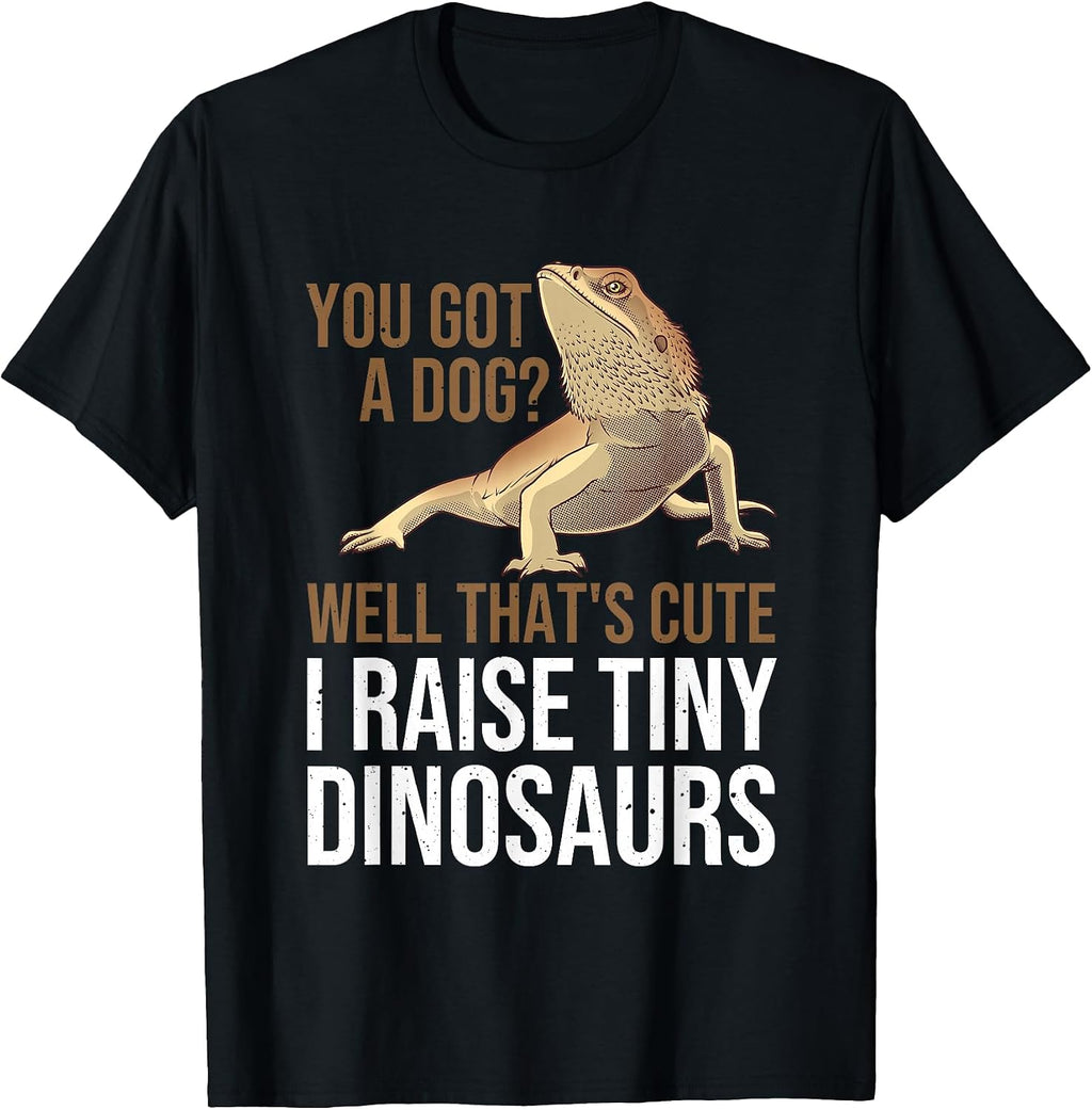 Cool Dog Pogona Pet Lover Animal Reptile Designs