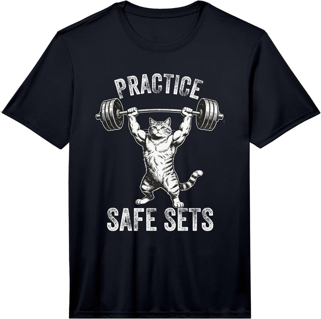 Practice Safe Sets Funny Gym Merch
