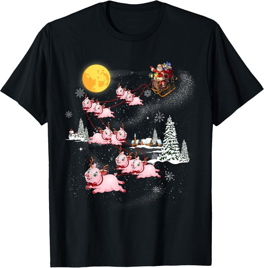 Funny Christmas Pajama for Pig Lovers