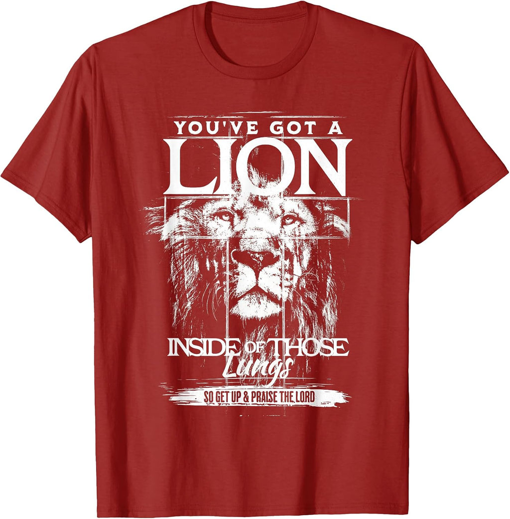 Lion in Lungs Christian Shirts & Gifts