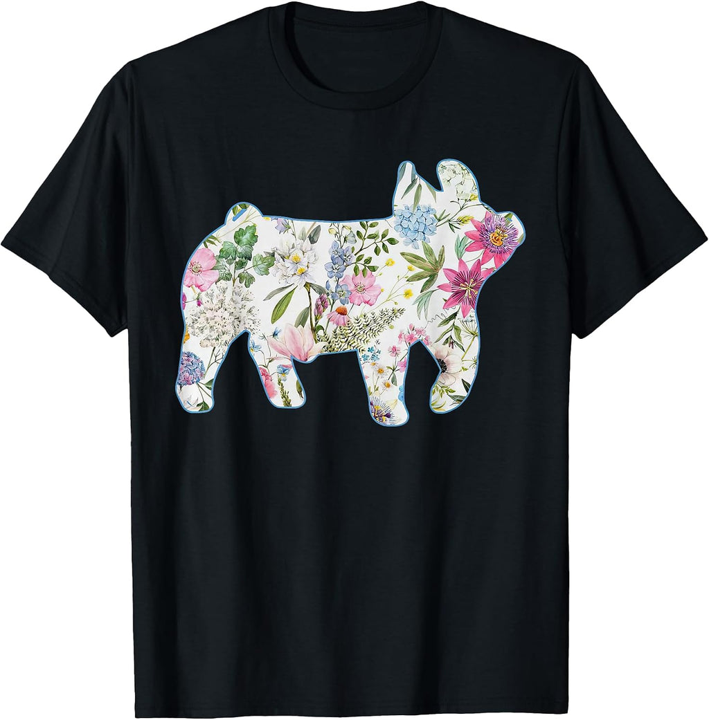 Floral Show Pig Livestock Breeder Farm Animal