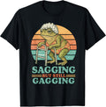 Sagging But Still Gagging Frog Funny Inappropriate Women Unisex , , , Long Sleeve Tee