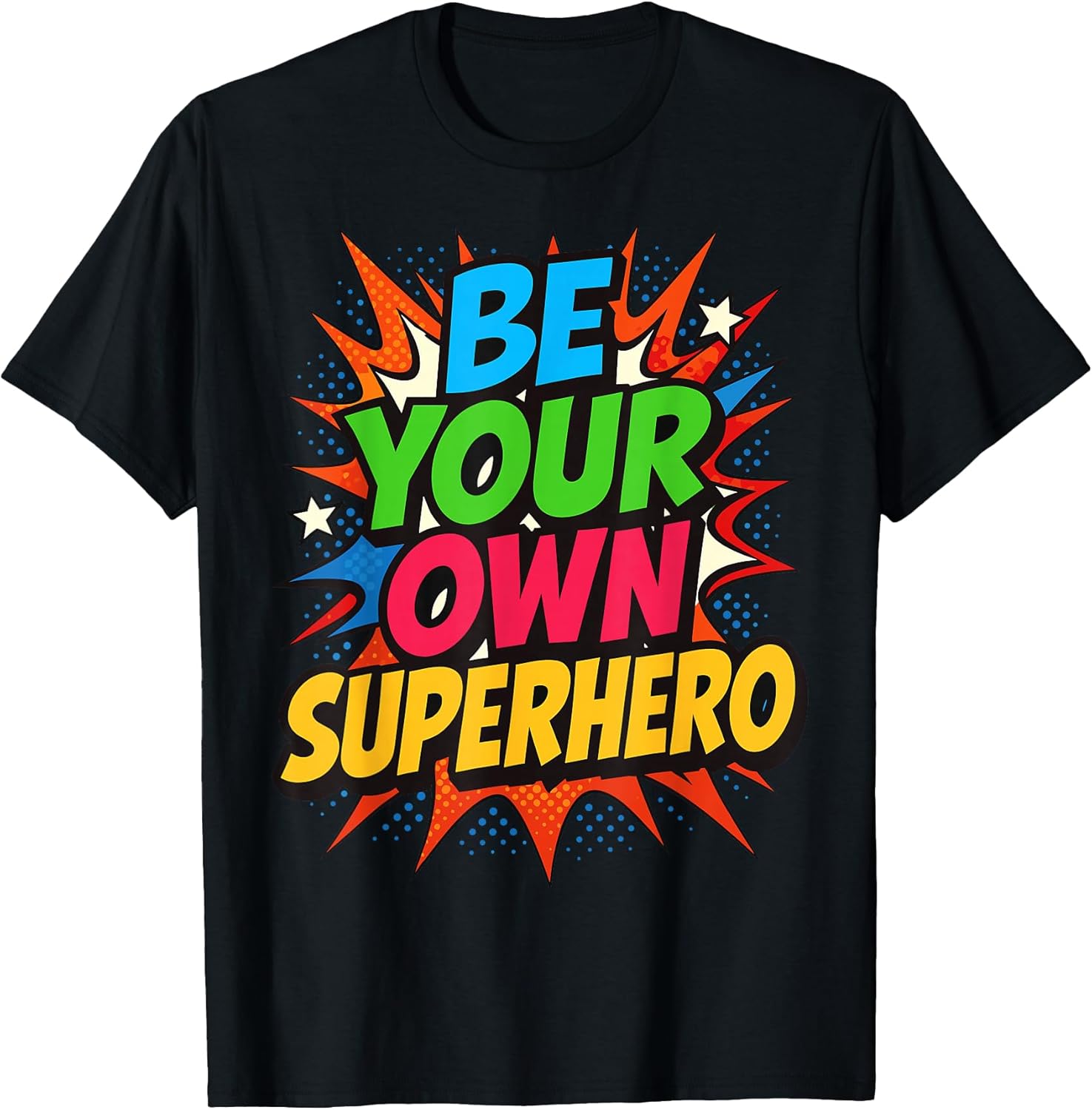 Be Your own Superhero Motivation Quote Mental Health Unisex , , , Long Sleeve Tee