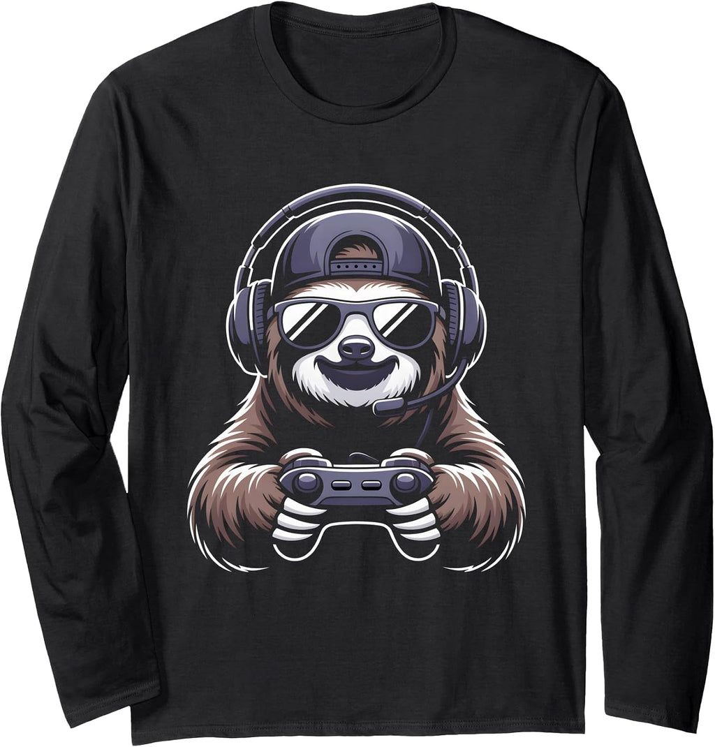 Sloth Gamer Computer Accessoires Merch for Kids