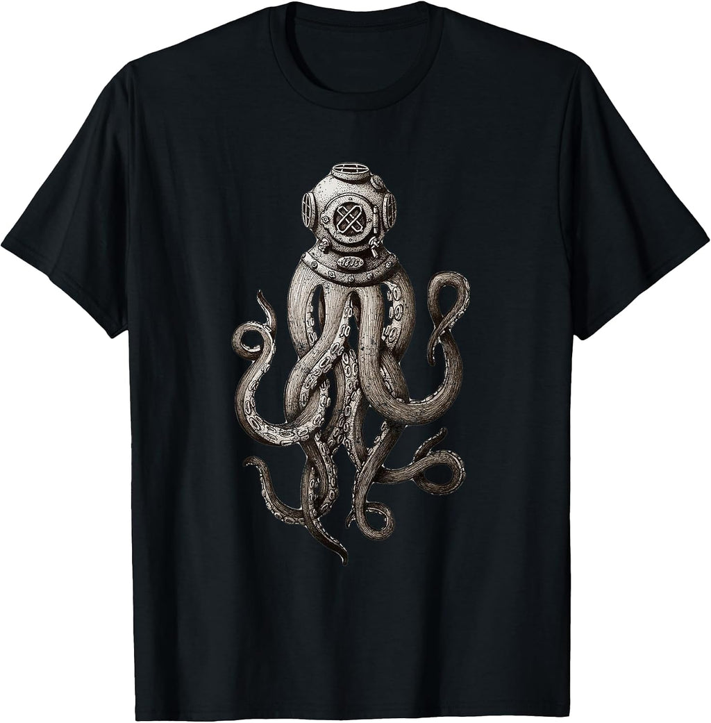 Octopus Diving Helmet Design Octopus Divers Kraken