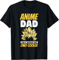Anime Dad Like A Regular Dad Only Cooler Fathers Day Otaku Unisex , , , Long Sleeve Tee