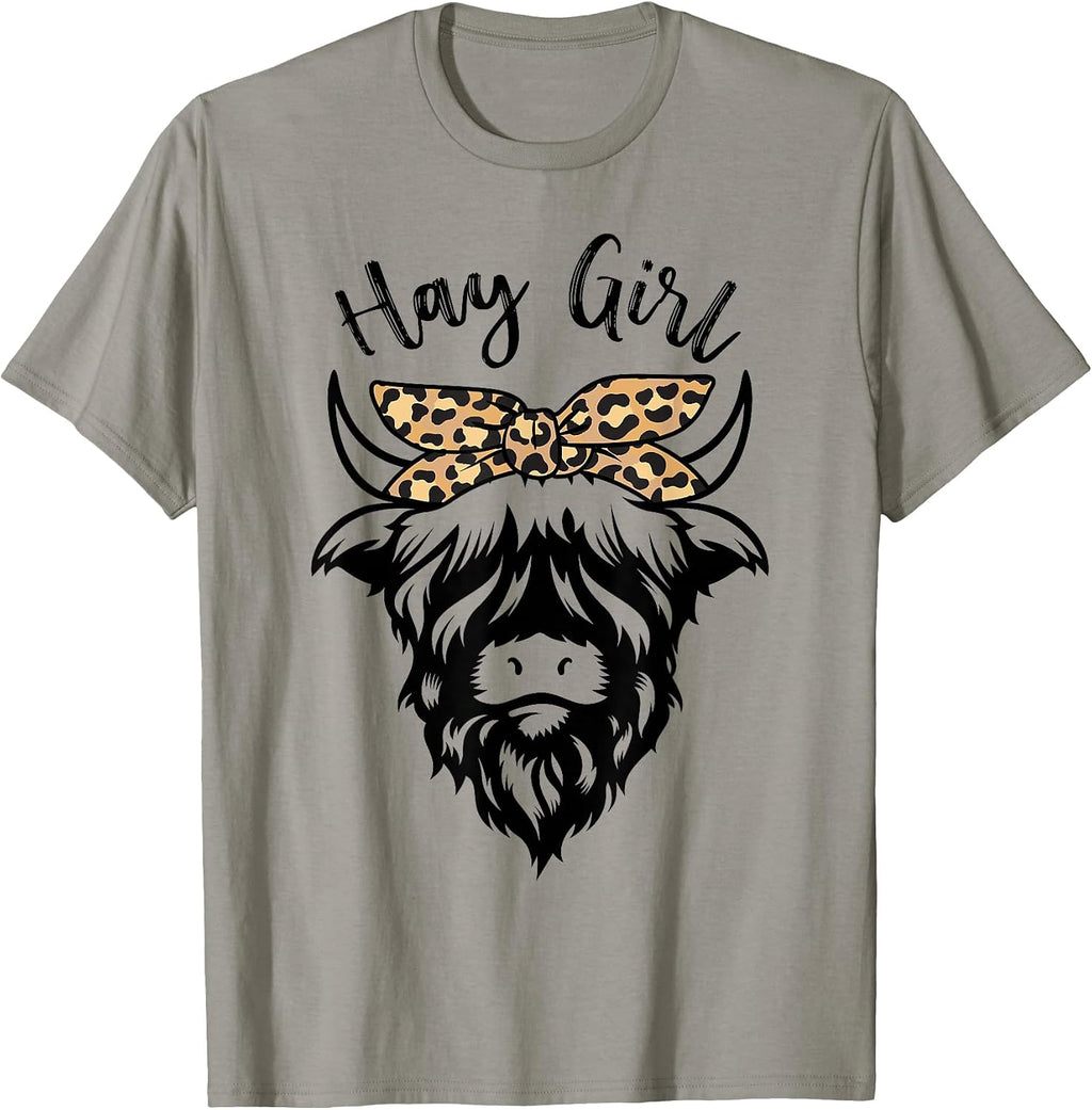 Highland Leopard Hay Girl