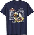 Anime Thousand Sunny Ship with Map and Logo Unisex , , , Long Sleeve Tee