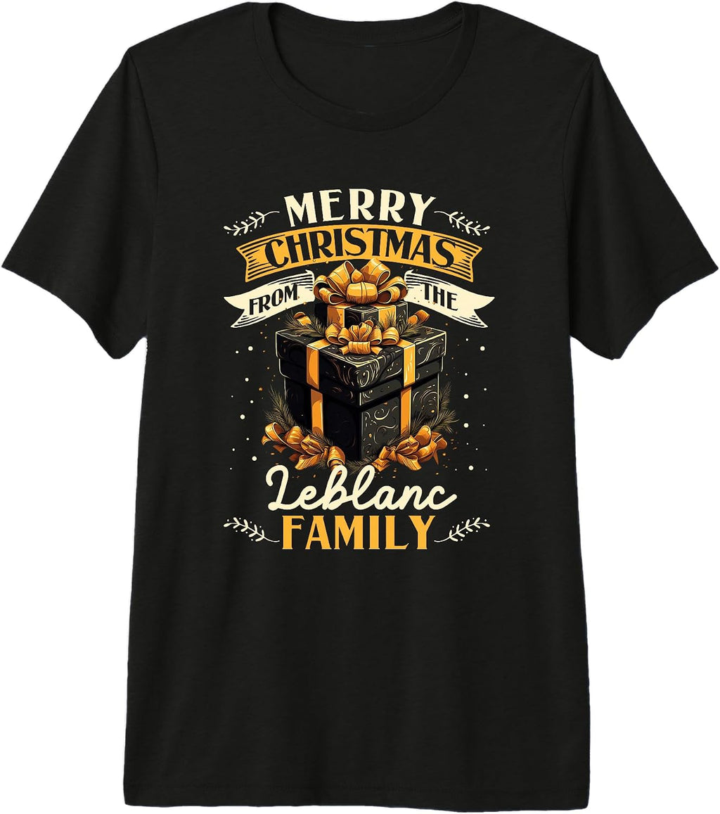 Leblanc Family Christmas Matching Shirt Xmas Gifts