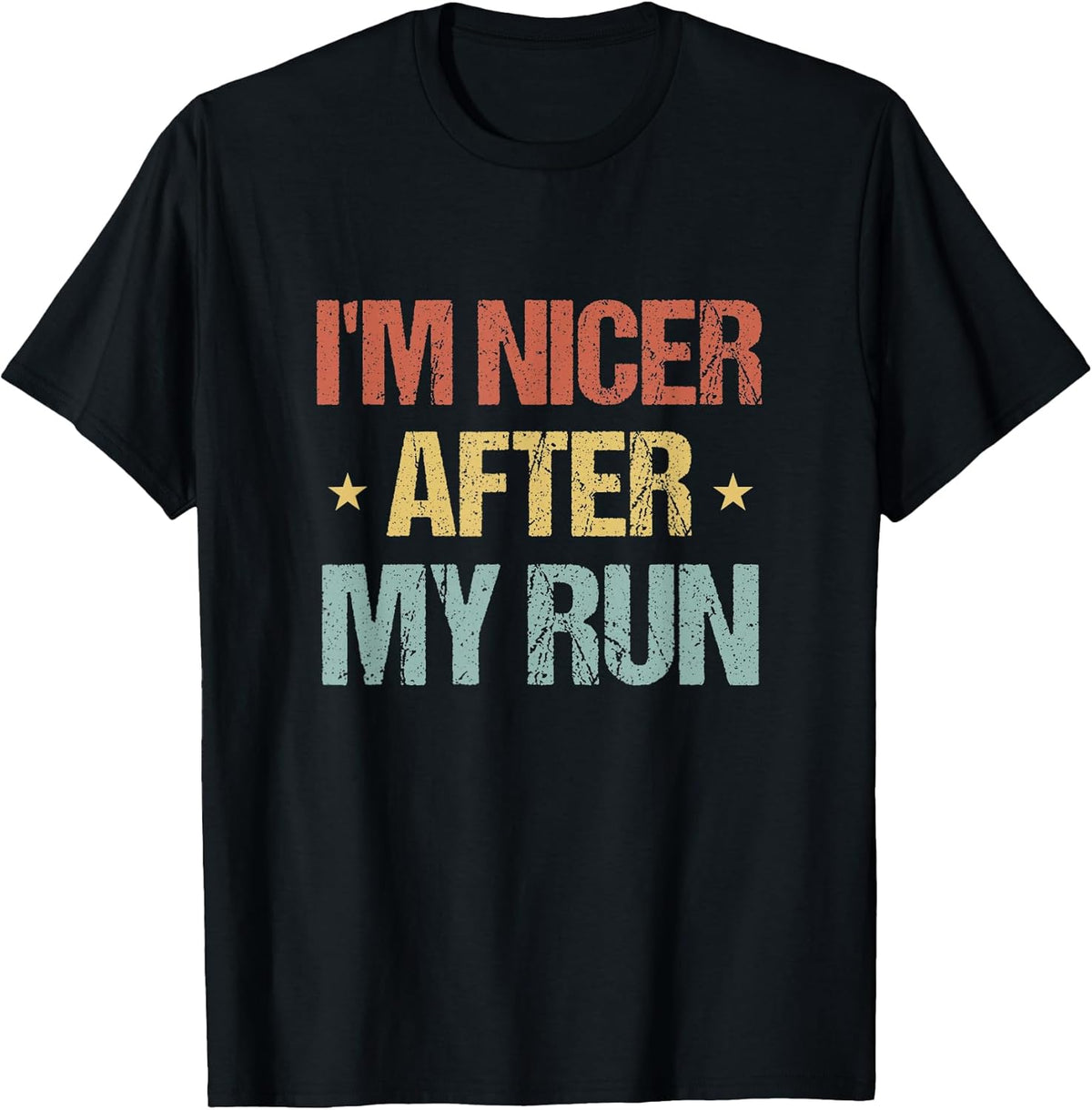 I’m Nicer After My Run Funny Running Motivation Design Unisex , , , Long Sleeve Tee