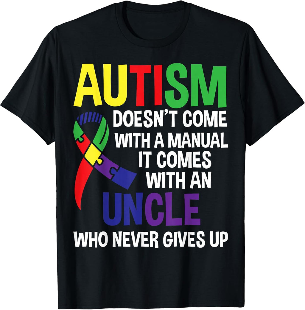 Cool Autism Uncle Quote Merch