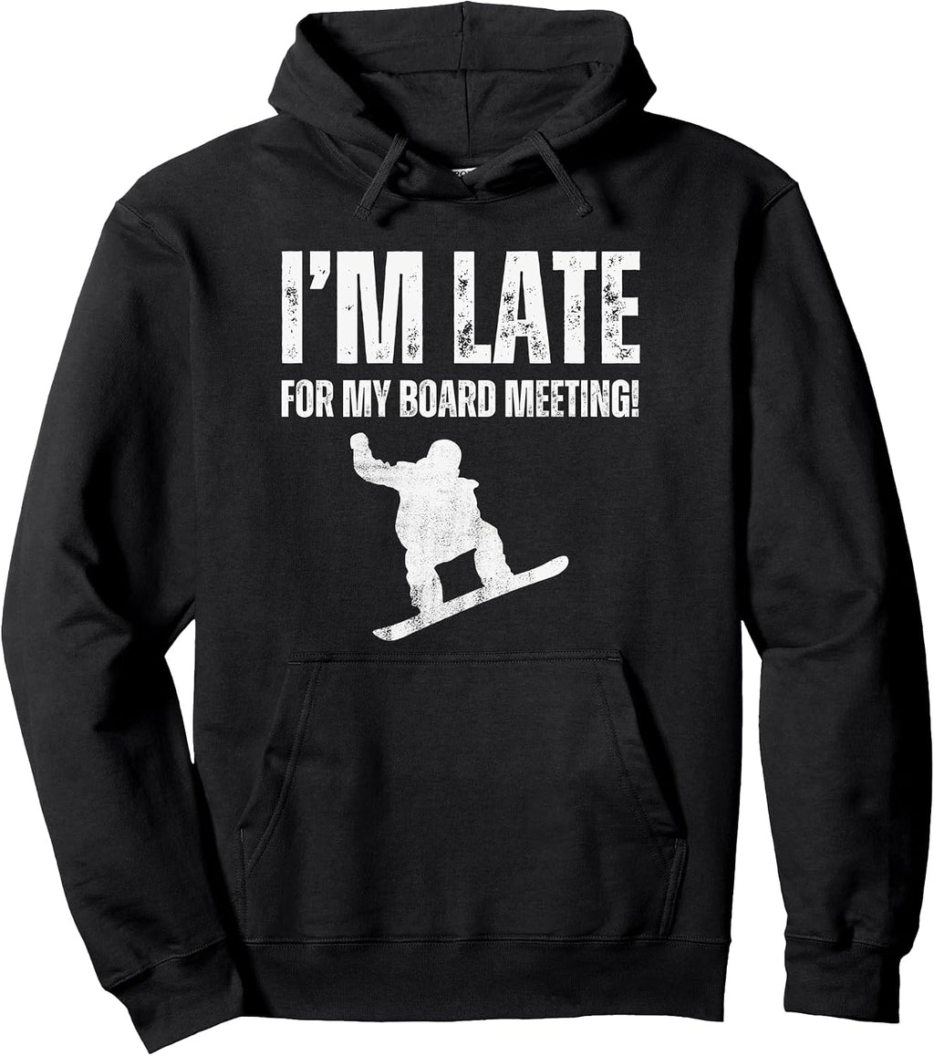 Outdoor Board Meetings Snowboarding Tees Merch
