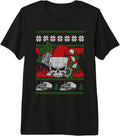 Santa Skull Trucker Ugly Christmas Xmas