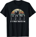 WASD It's What Moves Me - Funny PC Gamer Computer Nerd Gift Unisex , , , Long Sleeve Tee