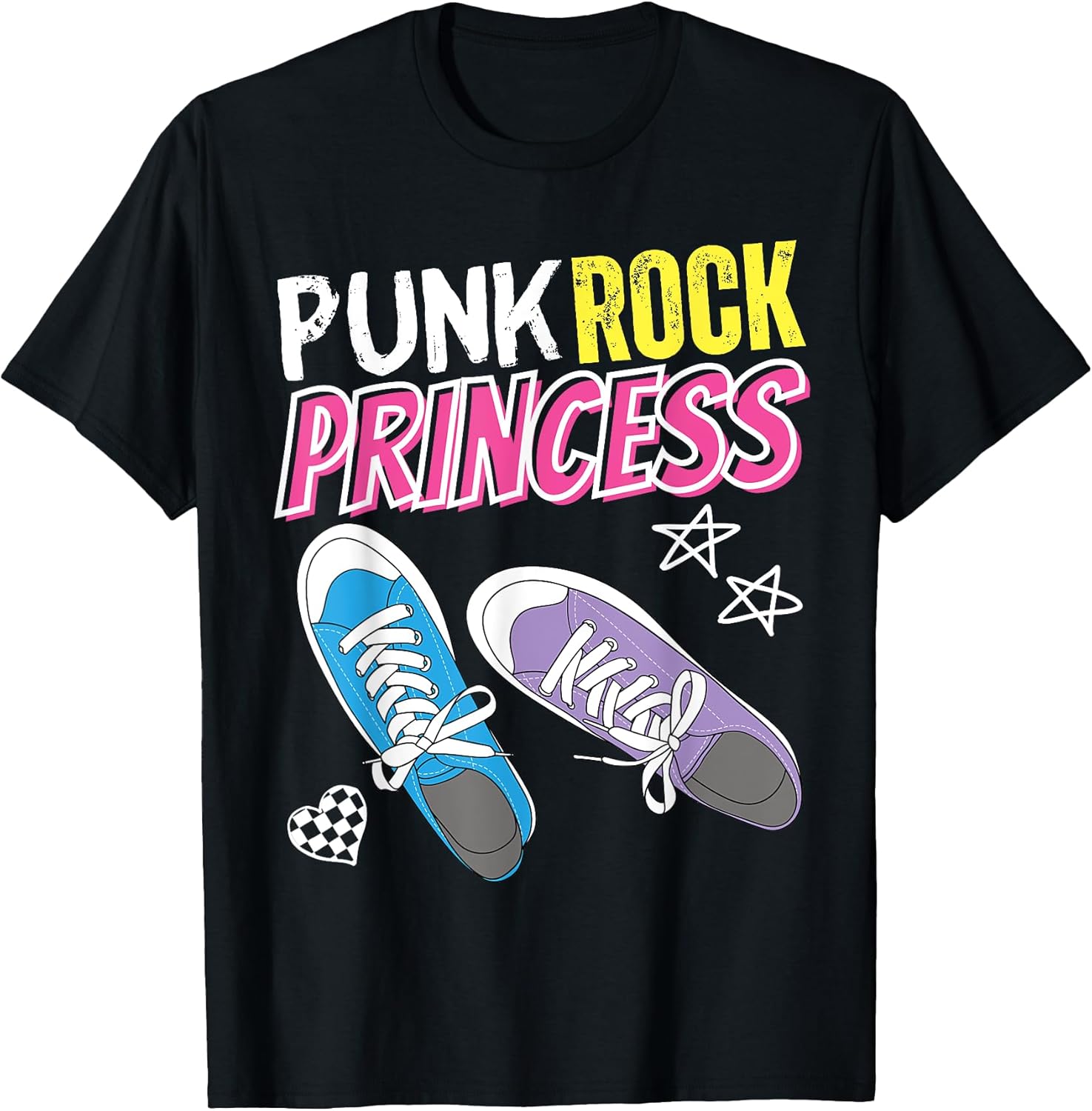 Punk Rock Princess for Girls who Love Punkrock Music & Bands Unisex , , , Long Sleeve Tee