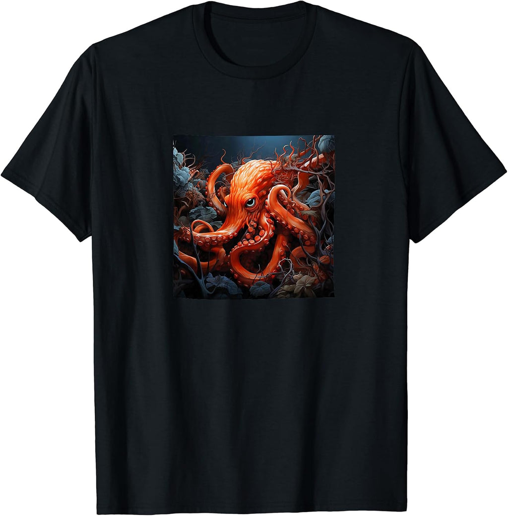 Octopus Leaves Camouflage Merch