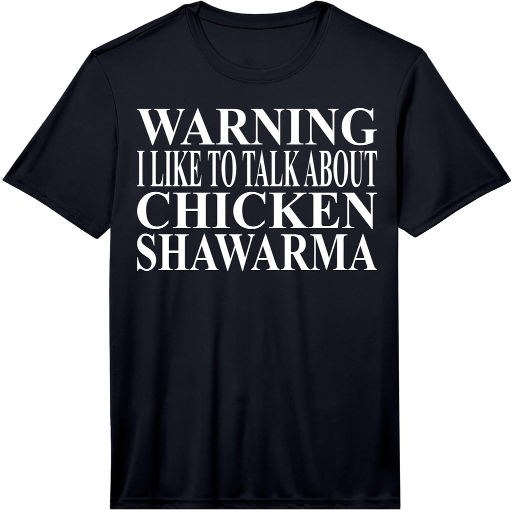 Cool Chicken Shawarma Humor Quote Merch