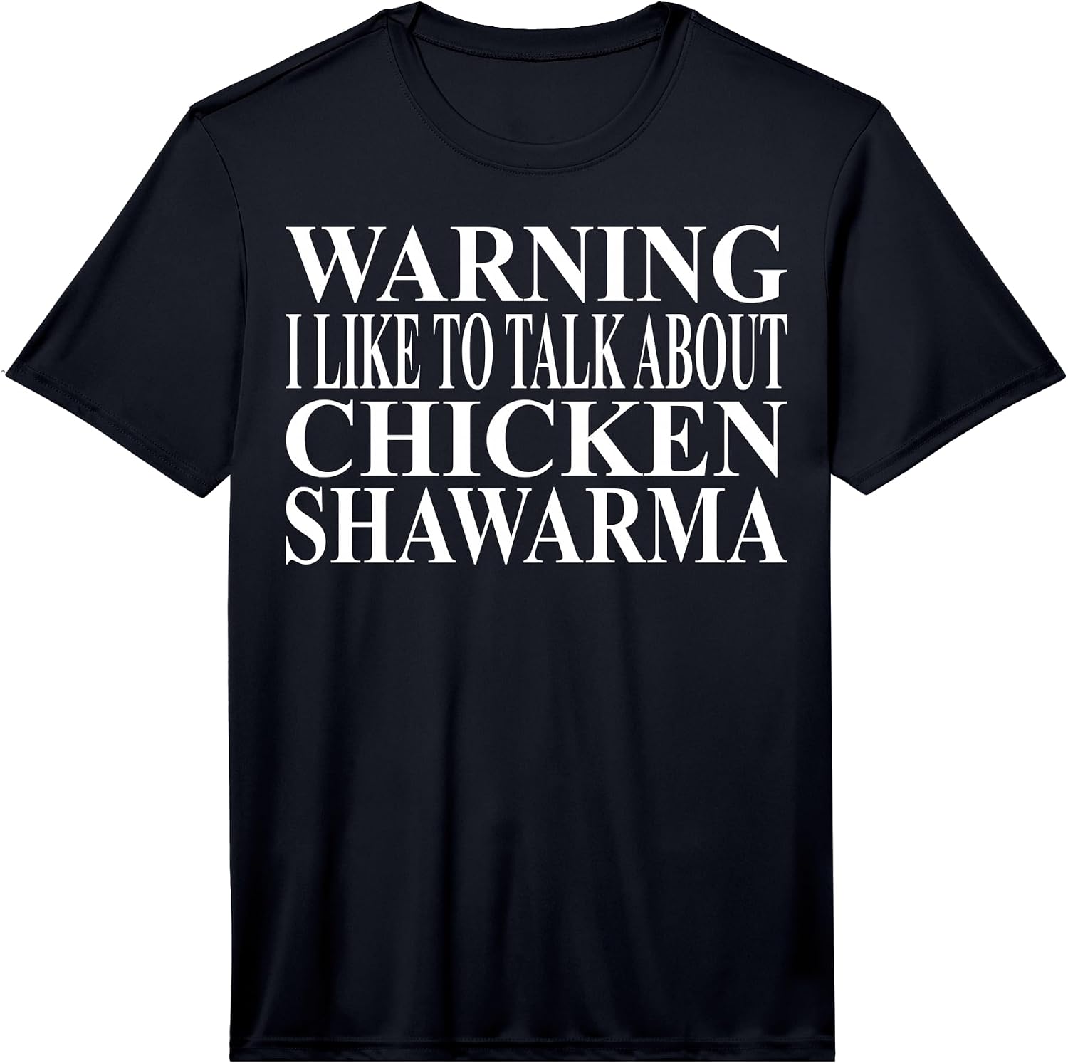 Cool Chicken Shawarma Humor Quote Merch